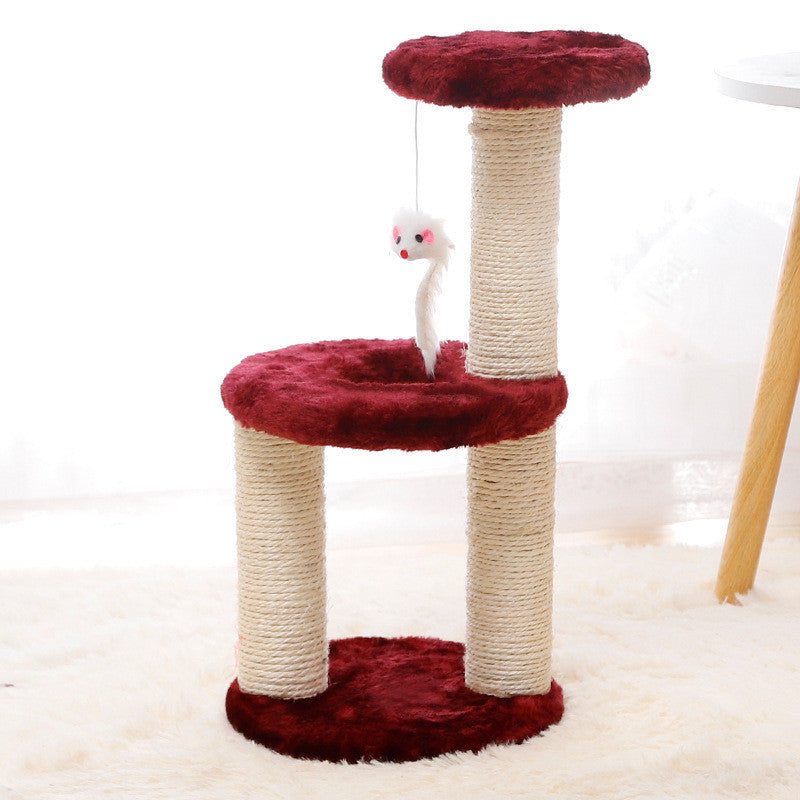 Cat Jumping Platform Sisal Scratching Post Cat Villa Cat Cat Toy