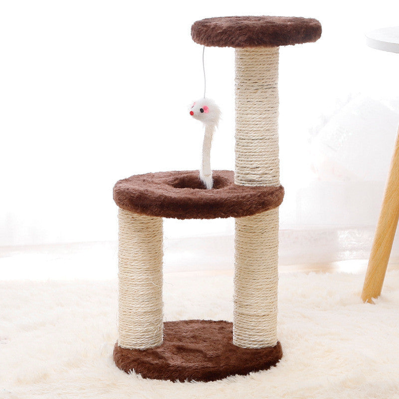 Cat Jumping Platform Sisal Scratching Post Cat Villa Cat Cat Toy