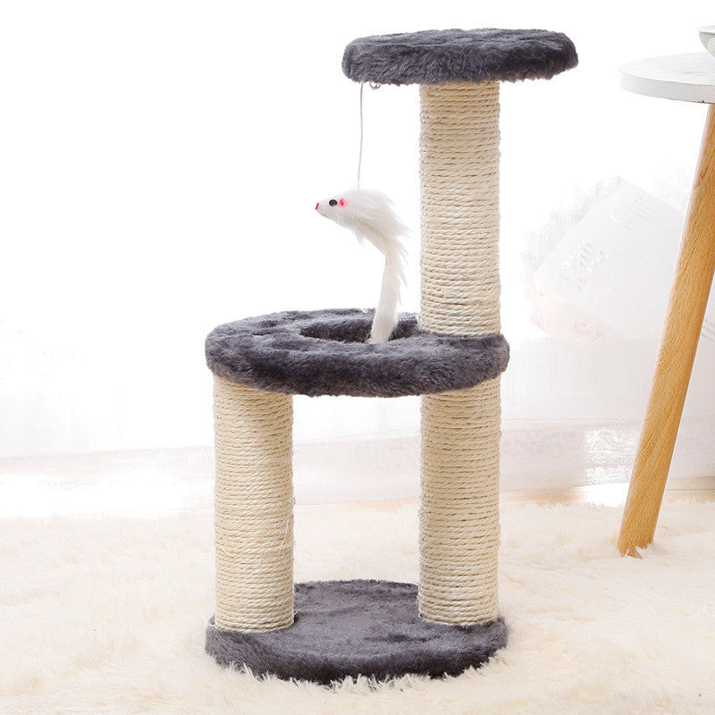 Cat Jumping Platform Sisal Scratching Post Cat Villa Cat Cat Toy