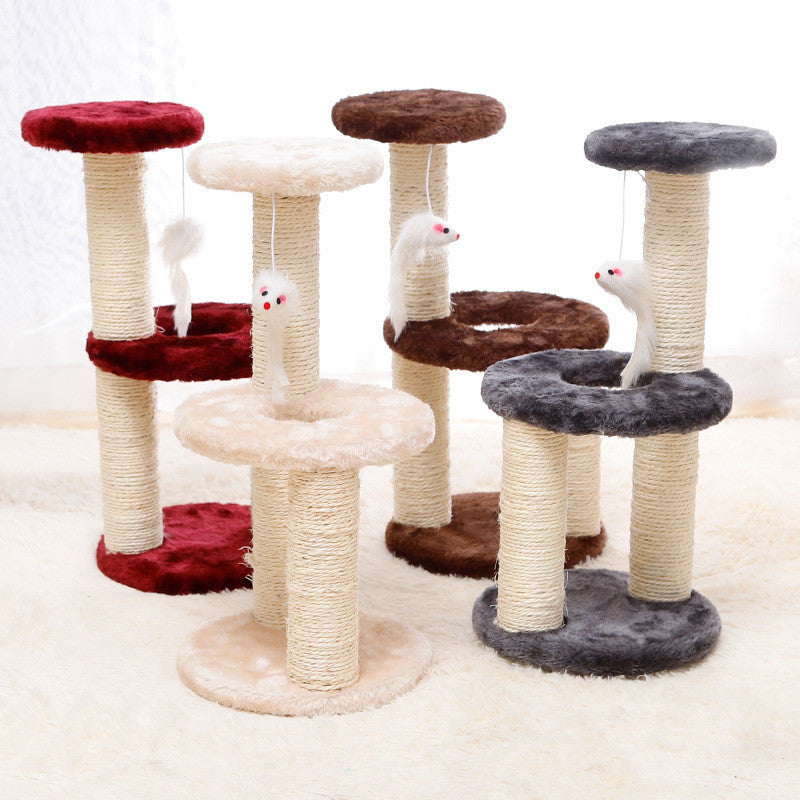 Cat Jumping Platform Sisal Scratching Post Cat Villa Cat Cat Toy