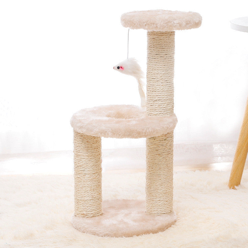 Cat Jumping Platform Sisal Scratching Post Cat Villa Cat Cat Toy